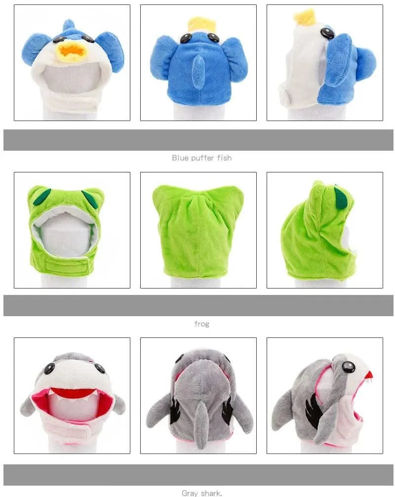 Animal Decorate Pet Cat Hat Multi Sizes Designer Soft Cotton Dogs Accessories Head Wear Adjustable Lovely Winter Kitten Caps