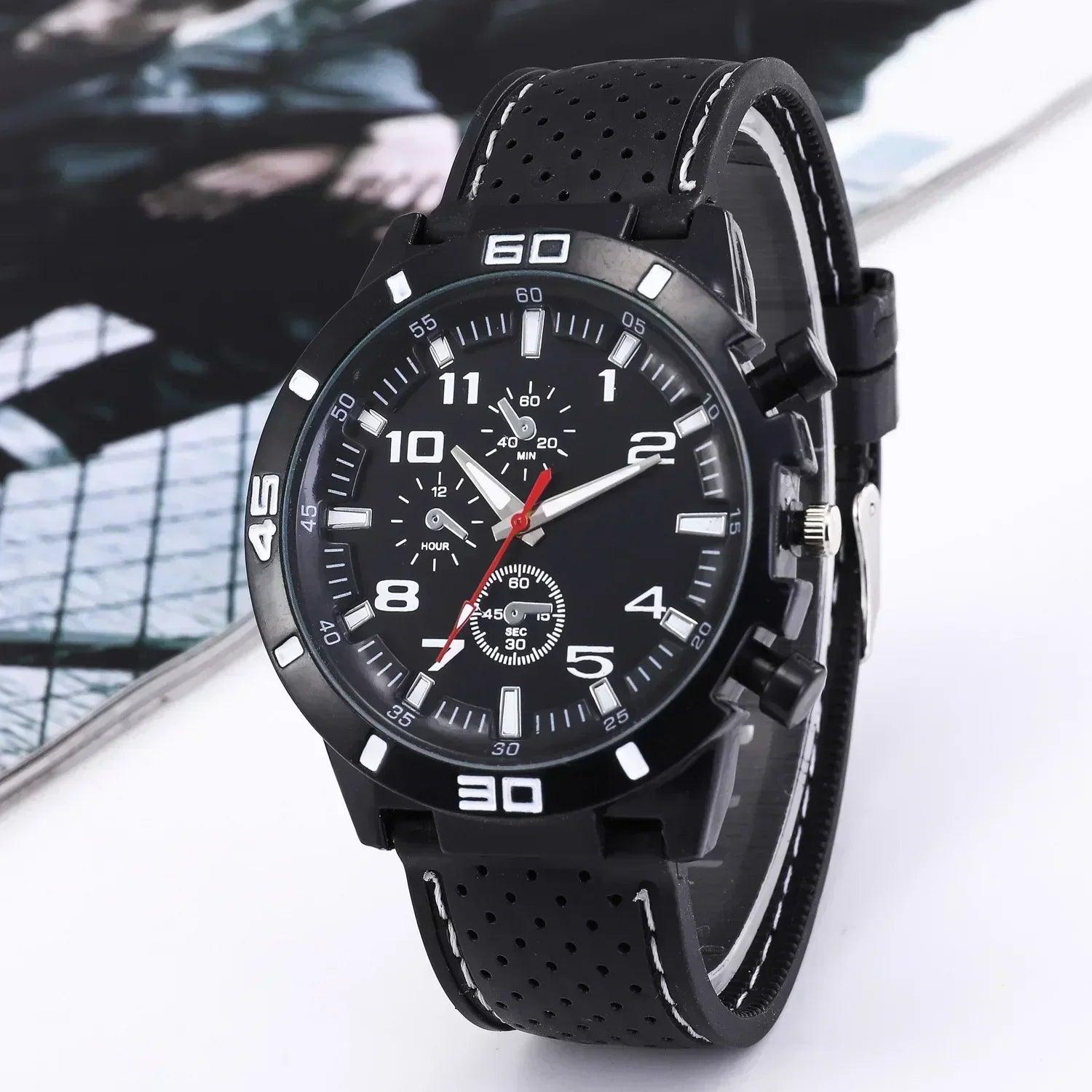 Fashionable casual men’s watch high-end classic silicone wholesale 066 male feminino zegarek damski