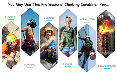 Full Body Mountaineering Safety Belt Professional Rock Climbing Harness Aerial Work Protection Survival Equipment