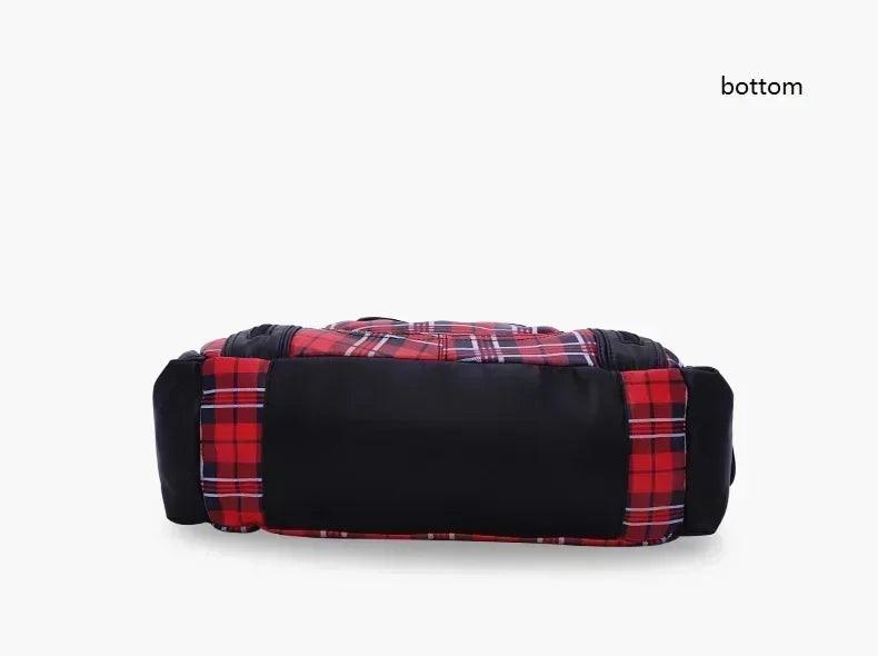 Fashion women hand bag designers luxury handbags plaid shoulder bags female top-handle large purse hobos