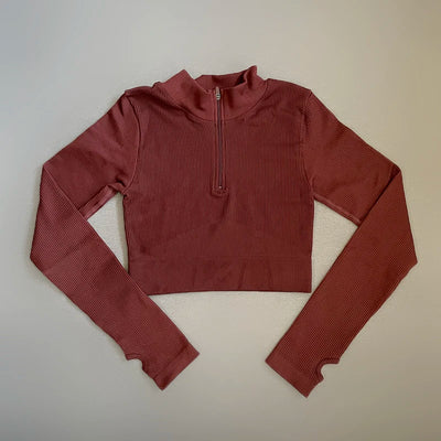 Women's Seamless Top Fitness Long Sleeve