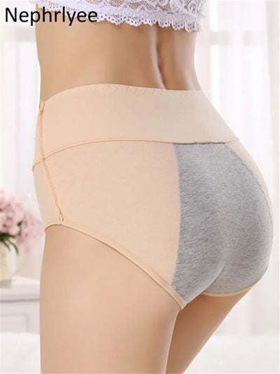 Menstrual Panties Women Leak Proof Period Briefs Lingerie Ladies Sexy Mesh Breathable Comfortable Physiological Underwear