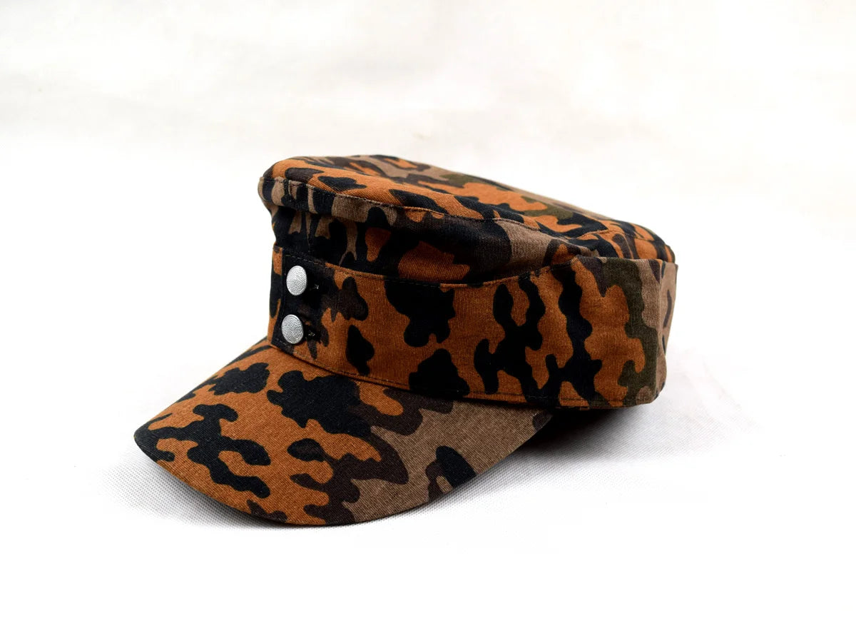 Cosplay  German OAK Autumn Leaf hat Camo Cap