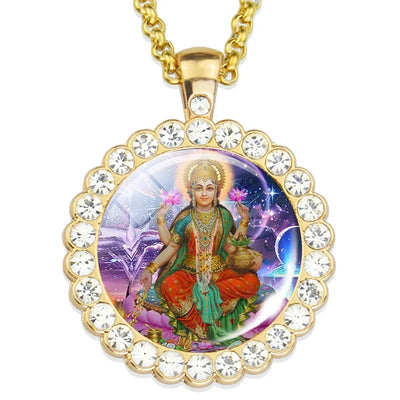 Lord Shiva Necklaces Shiva Nataraja Buddhist Jewelry Hinduism Lakshmi Pendant Amulet Necklace