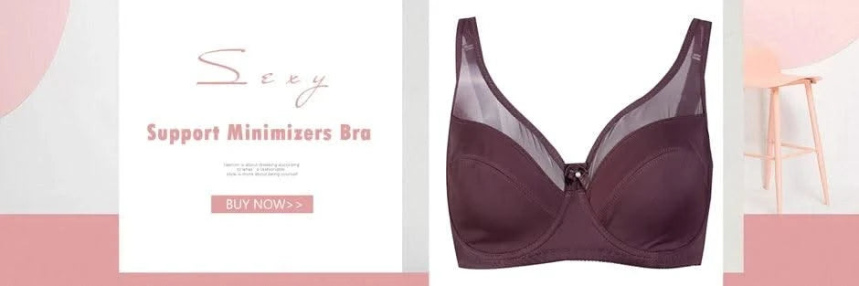 Women Full Coverage Bra Plus Size