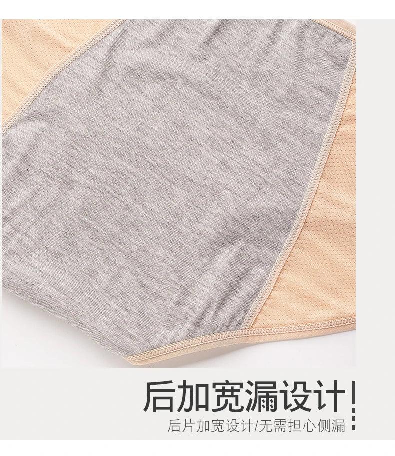 Menstrual Panties Women UnderwearPlus SizeLeak-proof ElasticHigh-waist  Physiological Mesh  Female Lingerie BikiniBriefs