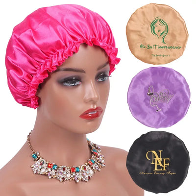 Satin Bonnet Silk Bonnet Hair Bonnet For Sleeping Satin Bonnet For Natural Hair Bonnets For Women Silk Bonnet For Natural Hair