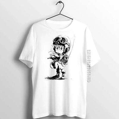Men's T Shirt Arale Designer Anime Artwork Print Girl's Male Cotton Graphic T-shirts Adult Summer Clothes