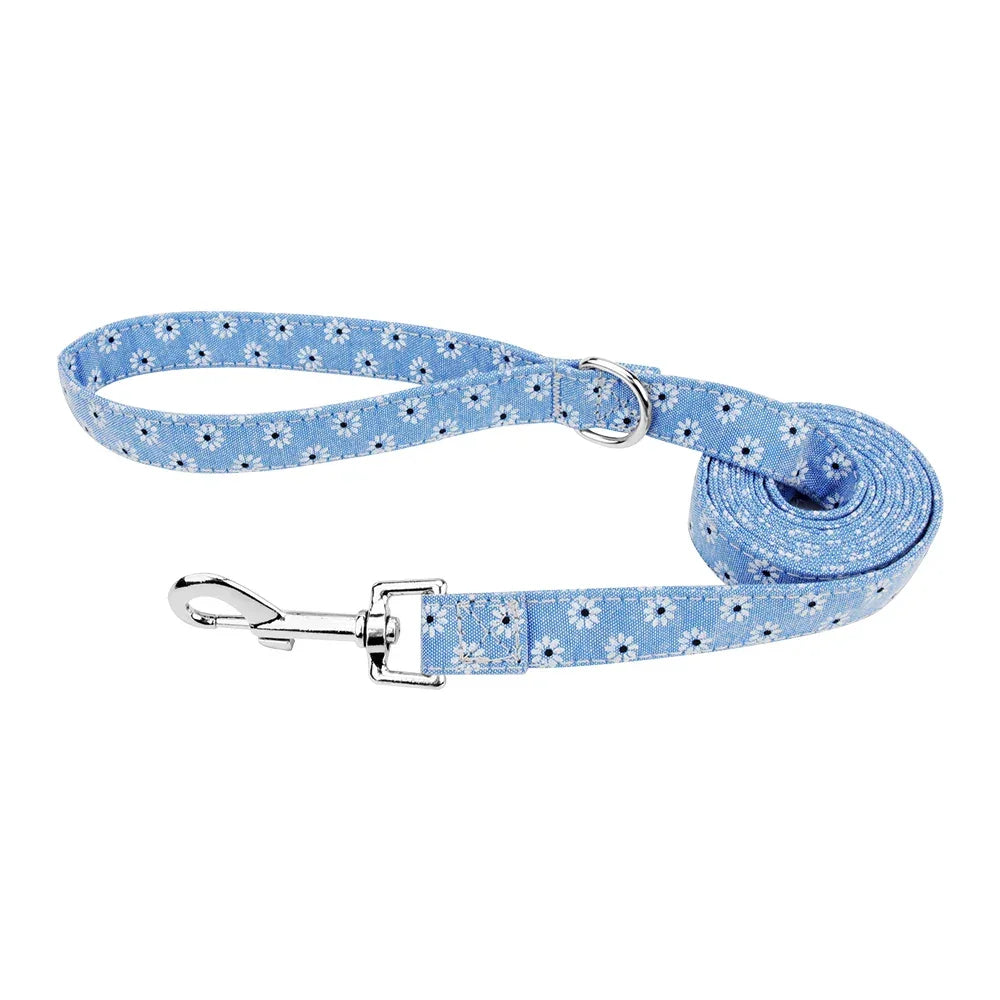 Dog Leash Fashion Flower Pet Leashes Medium Large Puppy Leashes Lead Rope For Cat Big Small Pet Harness