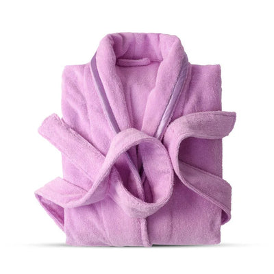 100% Cotton Toweling Terry Robe Lovers Soft Bath Robe Men And Women