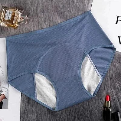 Leak Proof Menstrual Panties of Large Size Cotton Panties Women Sexy Physiological Underwear Plus Size Period Waterproof Briefs