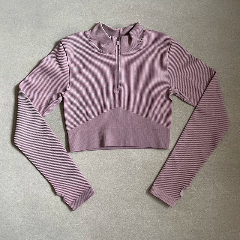 Women's Seamless Top Fitness Long Sleeve