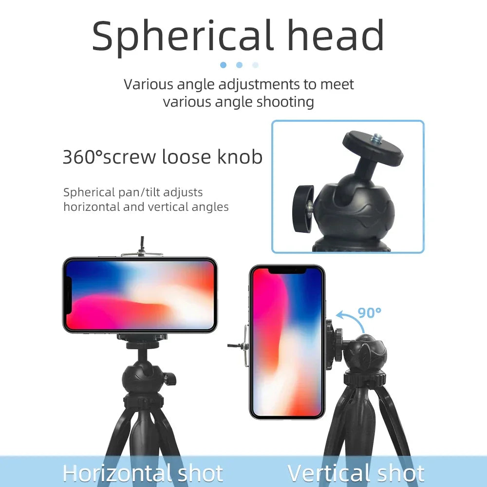 Salange Portable Projector Camera Mobile Phone Mini Tripod Is Suitable For YG300 P62 J9 J15 Projector Other Stable Supports