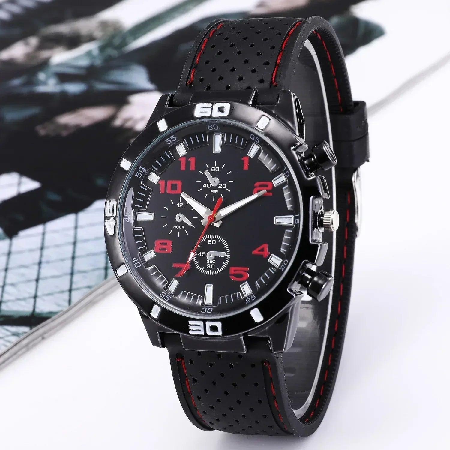 Fashionable casual men’s watch high-end classic silicone wholesale 066 male feminino zegarek damski