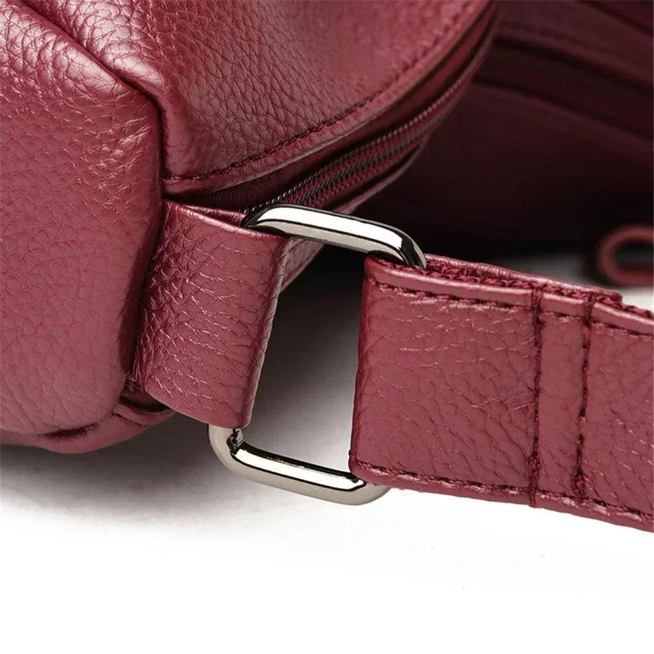 Genuine brand leather sac luxury handbags purse women bags designer shoulder crossbody messenger female 2021 waterproof
