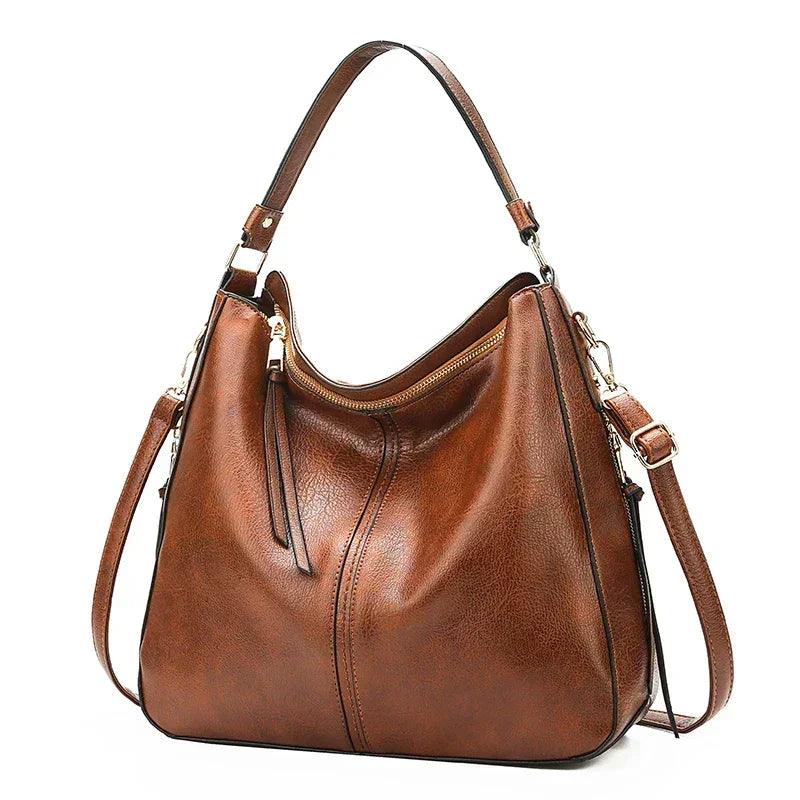 Luxury handbags women bags designer faux leather for hobos europe crossbody bag ladies vintage large tote