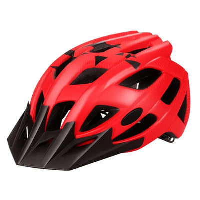 NEW Ultralight Bicycles Helmets Men Mountain Bike Helmet Integ-mold MTB Helmet With led Warning light Cycling Safely Cascos