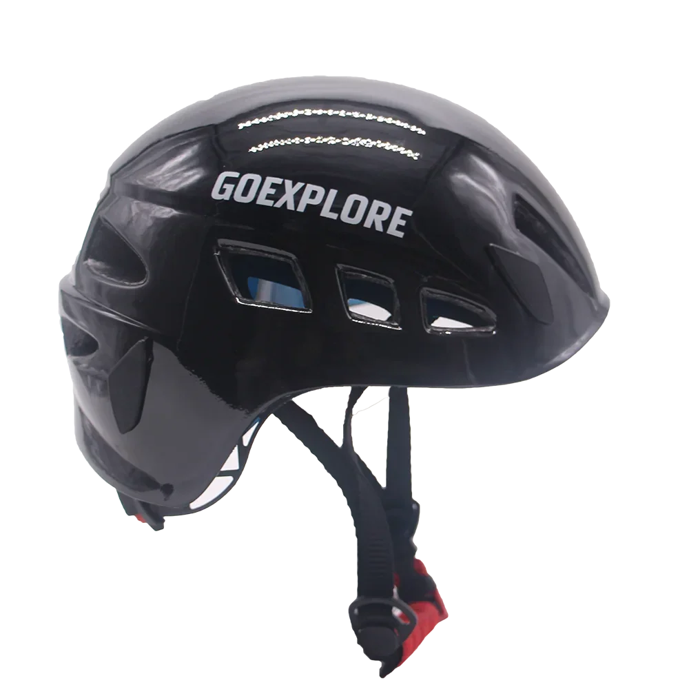 Goexplore Rock climbing Helmet Downhill Riding Mountaineering Tunnel Cable Drop Rescue Outdoor Equipment Sport Safety Helmet