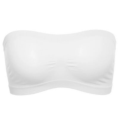 Women Invisible Bra Strapless Mesh
