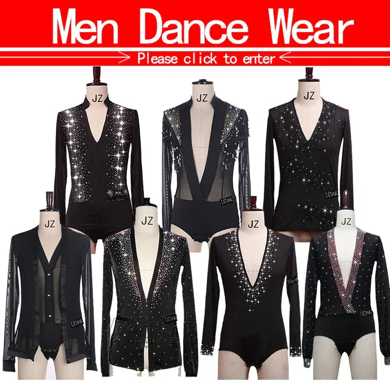 Latin Dance Performance Dress New Women's Customized Big Red Waist Fringe Dance Dress