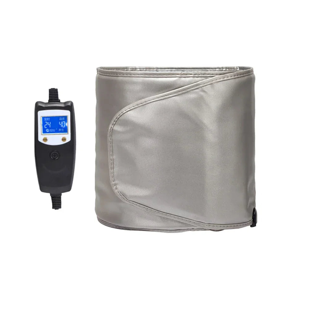 Far Infrared Heating Slimming Belt Waist Protection Warm Uterut Sauna Fat Burner Weight Loss for Women & Men EU US Plug