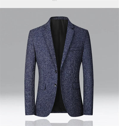 FGKKS 2023 Spring Autumn Blazers Men Fashion Slim Casual Business Handsome Suits Brand Men's Blazers Tops