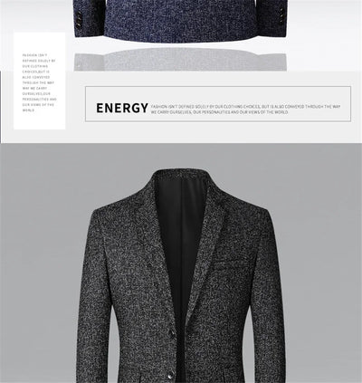 FGKKS 2023 Spring Autumn Blazers Men Fashion Slim Casual Business Handsome Suits Brand Men's Blazers Tops