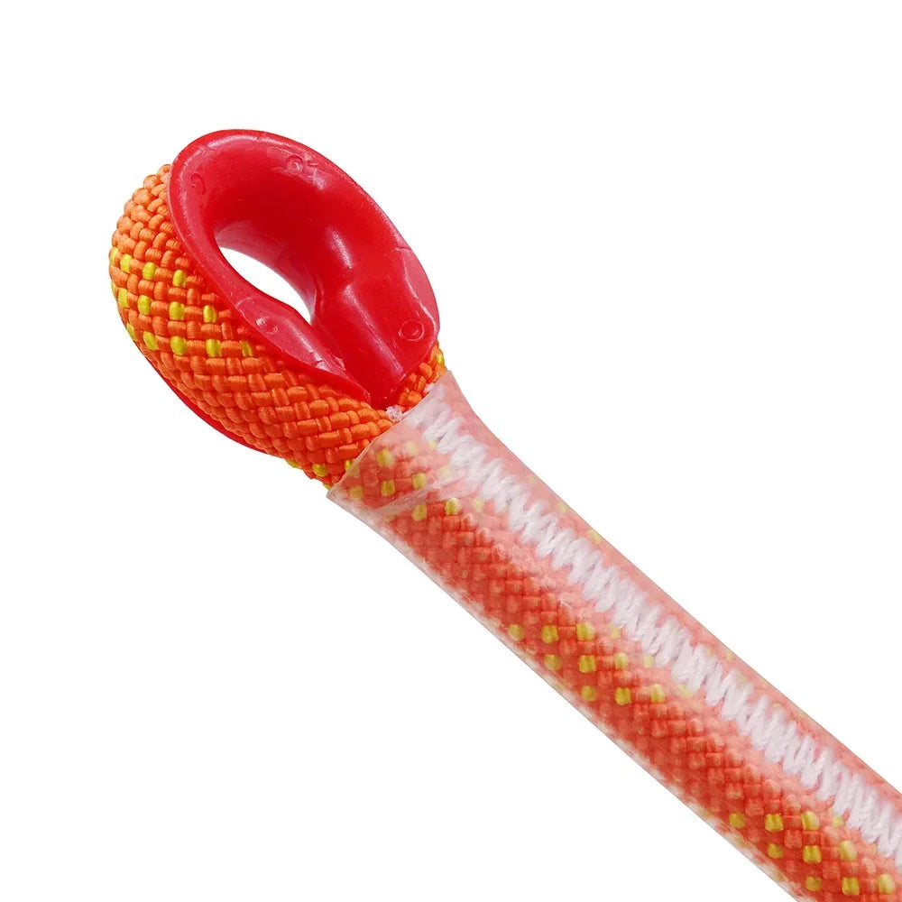 12mm 50m Outdoor Climbing Rope Escape Rescue Static Rope Rock Equipment Mountaineering Lifeline Emergency Survival Safety Gear