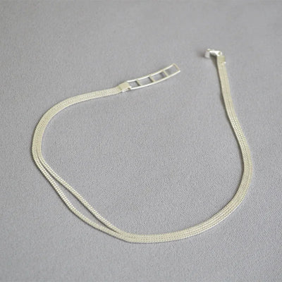 Brass With 925 Sterling Silver Wrap Choker Necklace Women Jewelry Runway Designer T Show Party  Gown Gothic Glam Japan Ins