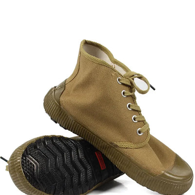 Breathable High-Top Rubber Boots for Men and Women, Electric Insulated Shoes, Outdoor Climbing, Labor Protection, Canvas, 5kV