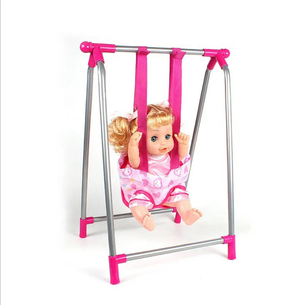 30*30*41cm Baby Doll Swing Model Simulation Furniture Playset Room Decor
