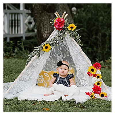 300*150CM White Lace Fabric For Table Cover Lace Decorative Tablecloth Dining Cloth Textile Wedding Party Home Decor