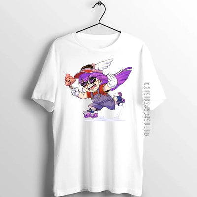 Men's T Shirt Arale Designer Anime Artwork Print Girl's Male Cotton Graphic T-shirts Adult Summer Clothes
