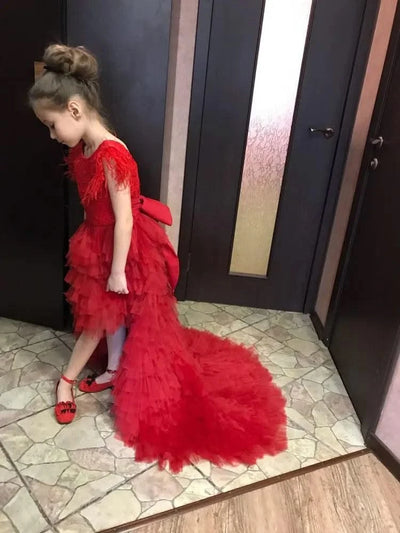 Kids Velvet Black, Pink, Red Leather High Heeled Shoes 3-15T | Girl's Princess Shoes For Party, Wedding, Dance | Children's Fashion