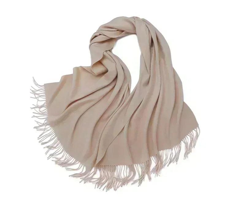 Soft cashmere big scarf for women shawl 200*70 cm real pashmina
