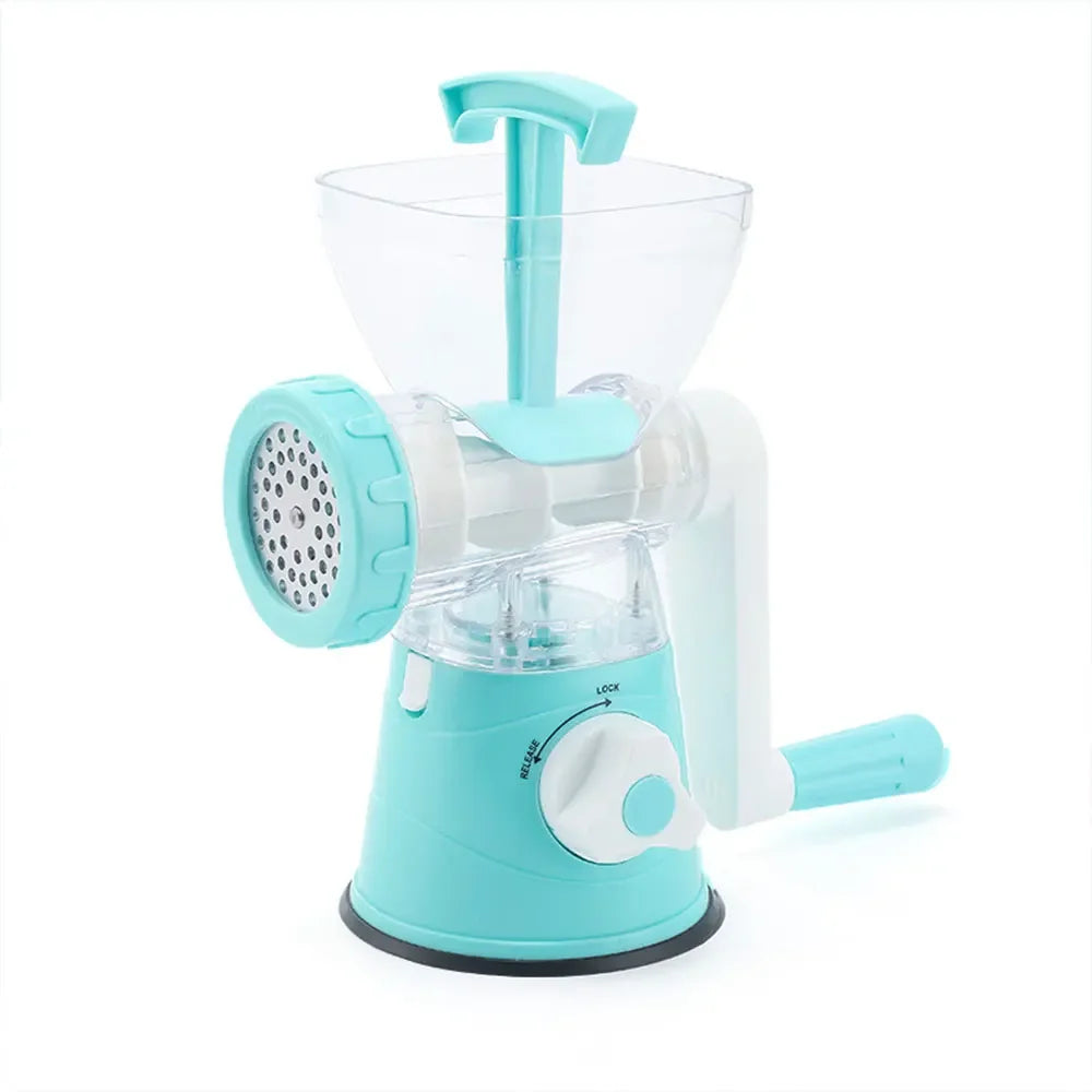 Kitchen Machine Meat Grinder Manual Processors Food Mincer Sausage Maker Stuffer Vegetable Chopper Blender Household  Enema Tool