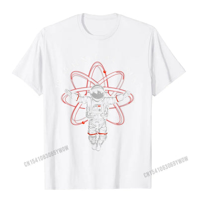 Atheist Shirt In Science We Trust Astronaut Humanist T-Shirt Camisas Men Cotton Tees Hip Hop New Design Casual Tshirts
