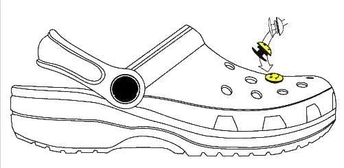 Single Sale 1pcs Cartoon Funny Shoe Charms PVC Accessories DIY Shoe Decoration For Clog Sandal Kids X-mas Gifts