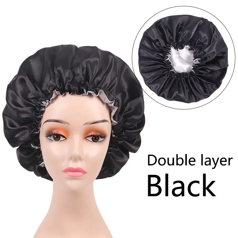 Satin Bonnet Silk Bonnet Hair Bonnet For Sleeping Satin Bonnet For Natural Hair Bonnets For Women Silk Bonnet For Natural Hair