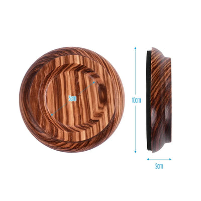 4pcs/Set Upright Piano Caster Cups Coaster Solid Wood with Anti-slip EVA Pad Piano Accessories