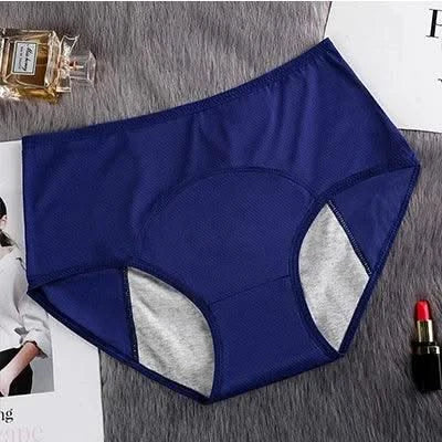 Leak Proof Menstrual Panties of Large Size Cotton Panties Women Sexy Physiological Underwear Plus Size Period Waterproof Briefs