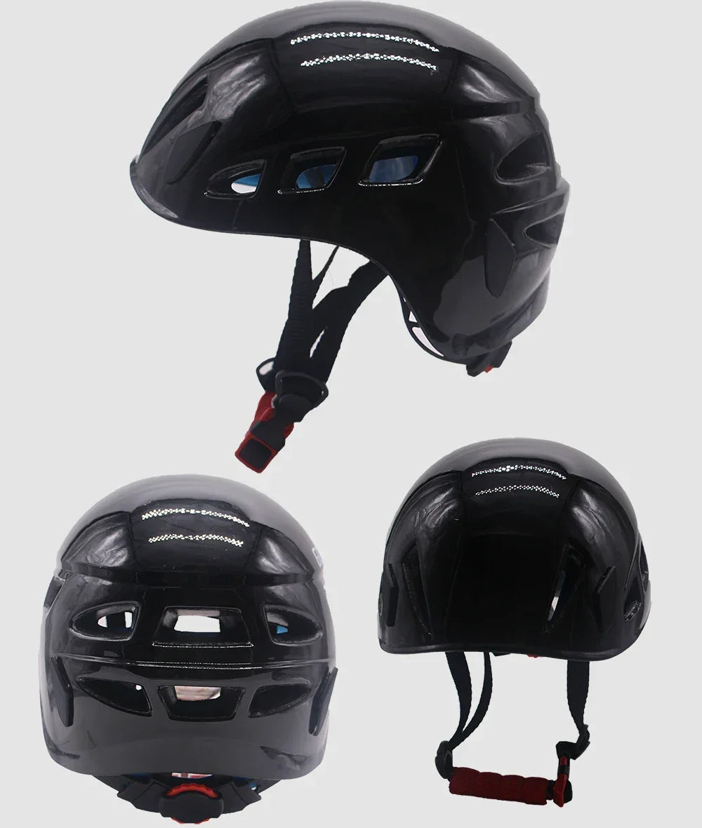 Goexplore Rock climbing Helmet Downhill Riding Mountaineering Tunnel Cable Drop Rescue Outdoor Equipment Sport Safety Helmet