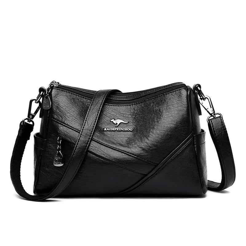 Designer luxury handbags 2024 new vintage soft leather tote bags for women multi-pocket shoulder messenger high quality