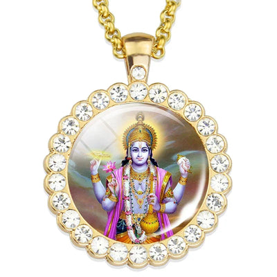Lord Shiva Necklaces Shiva Nataraja Buddhist Jewelry Hinduism Lakshmi Pendant Amulet Necklace