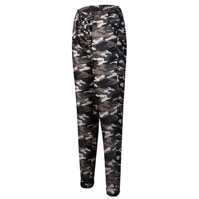 New Women Camo Cargo High Waist Hip Hop Trousers Pants Military Army Combat Camouflage Long Pants Hot Capris Plus Size S-2XL New