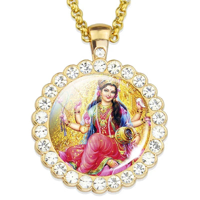 Lord Shiva Necklaces Shiva Nataraja Buddhist Jewelry Hinduism Lakshmi Pendant Amulet Necklace