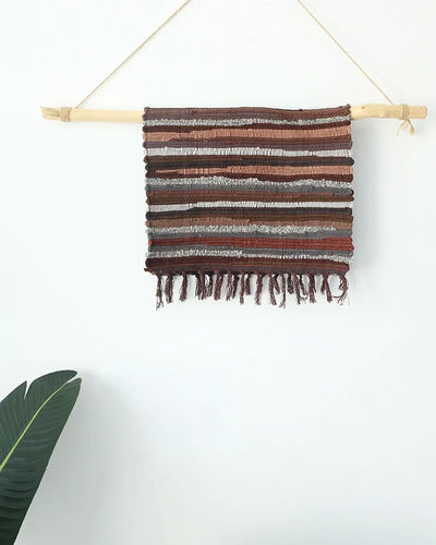 Cotton Cloth Retro Handmade Tassel Rug and Carpet for Home Living Room Tapestry Absorbent Floor Area Mat for Kitchen Boho Decor