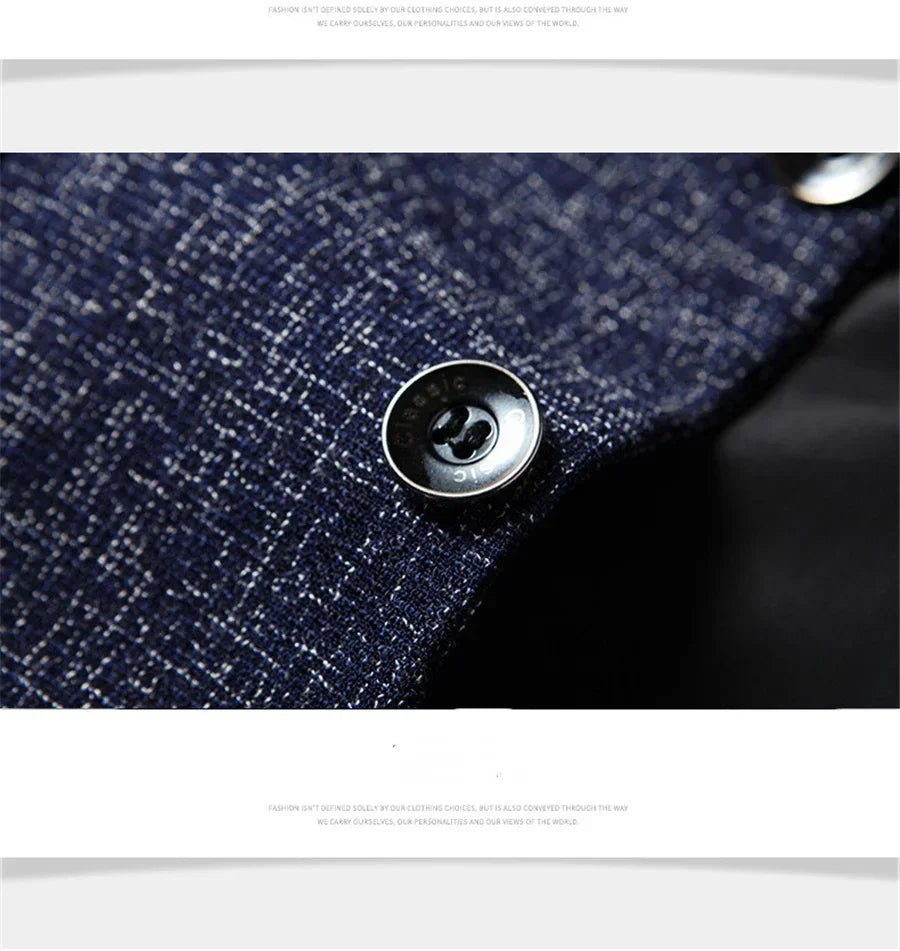 FGKKS 2023 Spring Autumn Blazers Men Fashion Slim Casual Business Handsome Suits Brand Men's Blazers Tops