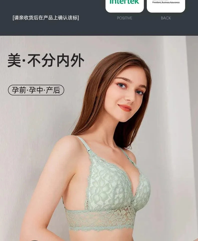 Pregnant women breast-feeding bra maternity