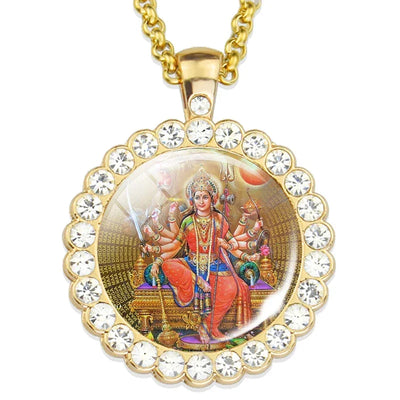 Lord Shiva Necklaces Shiva Nataraja Buddhist Jewelry Hinduism Lakshmi Pendant Amulet Necklace
